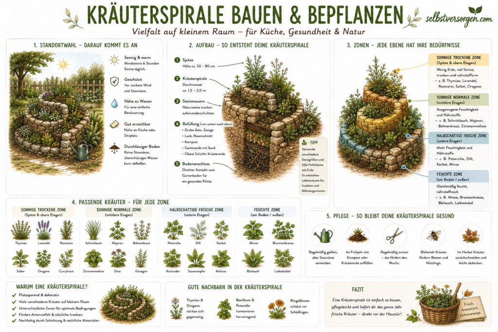 Kräuterspirale