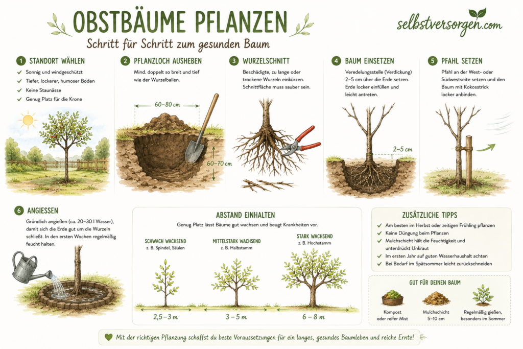 Obstbäume pflanzen